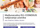 Poziv školama Zadarske županije za sudjelovanje u međunarodnom EU-CONEXUS natjecanju učenika osnovnih škola pod naslovom ,,Misli pametno, kreiraj zeleno“ ('Think smart, create green')