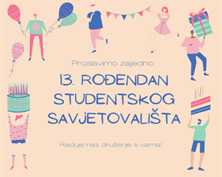 13. rođendan Studentskog savjetovališta