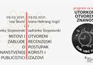 Online predavanja na temu otvorene znanosti i znanstvene komunikacije
