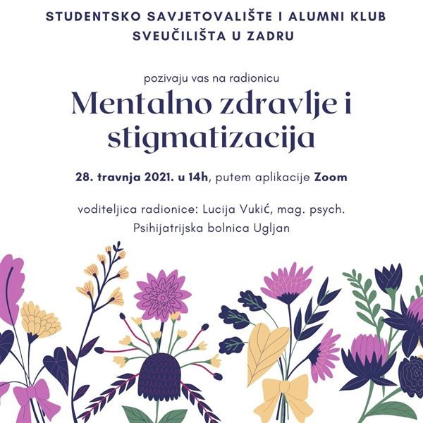 Radionica "Mentalno zdravlje i stigmatizacija"