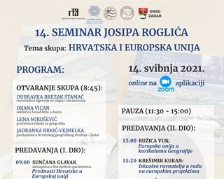 Stručni skup "14.seminar Josipa Roglića"