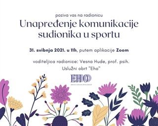 Radionica „Unapređenje komunikacije sudionika u sportu“