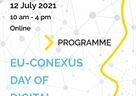 Poziv na EU-CONEXUS DAY OF DIGITAL HUMANITIES, online, 12. 7. 2021.