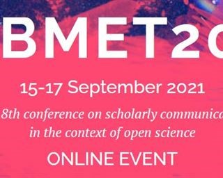Osma međunarodna konferencija o znanstvenoj komunikaciji u kontekstu otvorene znanosti PUBMET2021 (15. do 17. rujna 2021.) - ONLINE