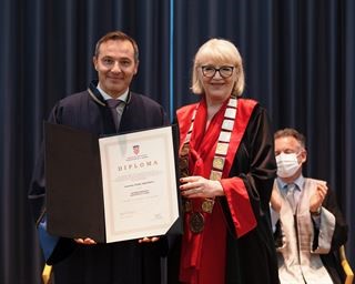 The University of Zadar awarded an honorary doctorate to Maestro Ivan Repušić