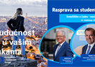 Rasprava sa studentima "Jače gospodarstvo i društvena jednakost"