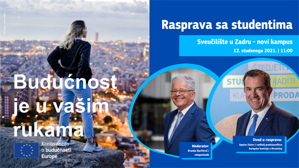Rasprava sa studentima "Jače gospodarstvo i društvena jednakost"