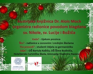 Austrijska knjižnicaorganizira radionice povodom blagdana sv. Nikole, sv. Lucije i Božića