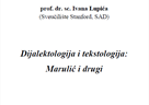 Gostujuće predavanje prof. dr. sc. Ivana Lupića (Sveučilište Stanford, SAD)