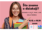 Online radionica "Što znamo o disleksiji?"