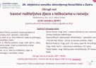 Poziv na Okrugli stol „Izazovi roditeljstva djece s teškoćama u razvoju“