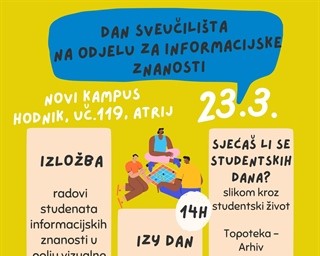 Dan Sveučilišta na Odjelu za informacijske znanosti
