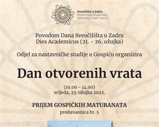 Dan otvorenih vrata na Odjelu za nastavničke studije u Gospiću