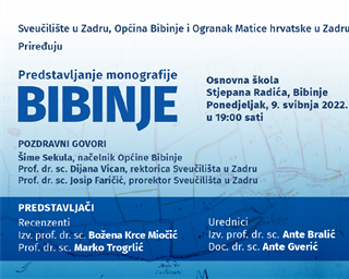 Predstavljanje monografije „Bibinje“