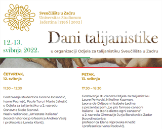 Dani talijanistike 2022.