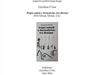 Poziv na predstavljanje knjige “Trajni sukob s Nečastivim: Ivo Brešan”