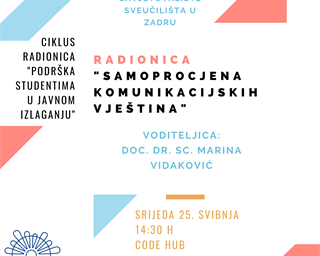 Poziv na radionicu „Samoprocjena komunikacijskih vještina“
