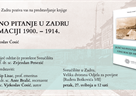 Predstavljanje knjige "Jezično pitanje u Zadru i Dalmaciji 1900. - 1914." autora Vjekoslava Ćosića