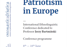 Međunarodni skup „Homeland and Patriotism in Europe“