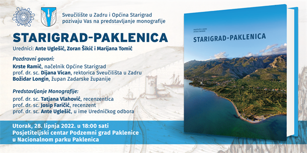 Predstavljanje monografije „Starigrad-Paklenica“