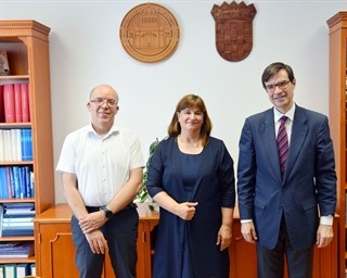 Veleposlanik Španjolske NJ. E. Juan González-Barba Pera na Sveučilištu u Zadru