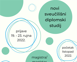 Novi sveučilišni diplomski studij Održivi razvoj turizma
