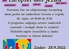 Poziv na obilježavanje Europskog dana jezika