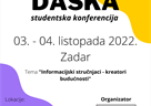 Studentska konferencija InfoDASKA 2022
