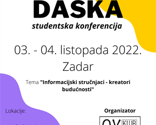 Studentska konferencija InfoDASKA 2022