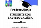 Predstavljanje rada Studentskog savjetovališta 10. listopada u Svečanoj dvorani