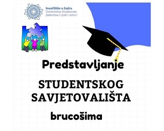 Predstavljanje rada Studentskog savjetovališta 10. listopada u Svečanoj dvorani