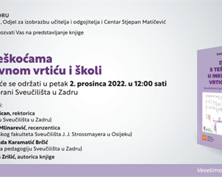 Djeca s teškoćama u inkluzivnom vrtiću i školi