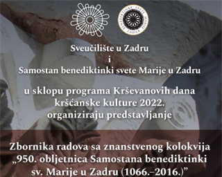 Predstavljanje Zbornika radova u povodu 950. obljetnice Samostana benediktinki