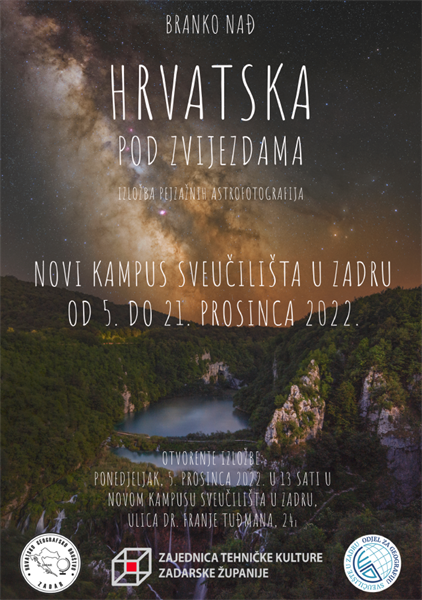 Izložba pejzažnih astrofotografija Branka Nađa