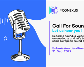 EU-CONEXUS+ Poziv: Snimi zvuk i dajte da Vas čujemo!