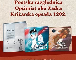 Novi termin predstavljanja triju zadarskih «KNJIŽEVNIH VODIČA»
