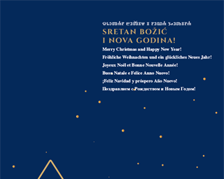 Radostan Božić i sretna 2023. godina!