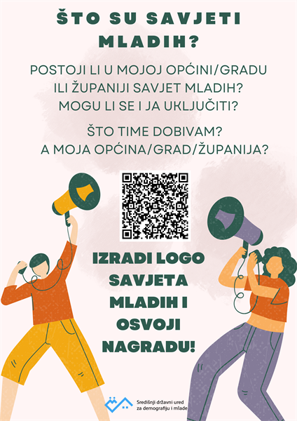 Poziv za izradu logotipa i slogana savjeta mladih