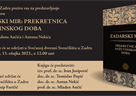 Predstavljanje zbornika radova „Zadarski mir – prekretnica anžuvinskog doba“