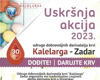 Poziv na akciju dobrovoljnog darivanja krvi