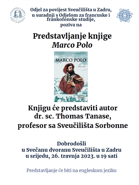 Predstavljanje knjige „Marco Polo“