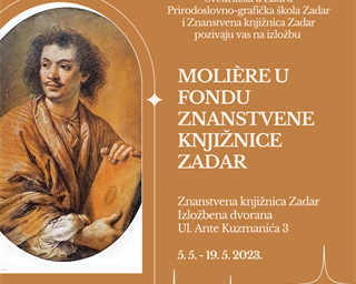 Otvaranje izložbe “Molière u fondu Znanstvene knjižnice Zadar“