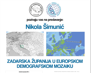 Predavanje "Zadarska županija u europskom demografskom mozaiku"