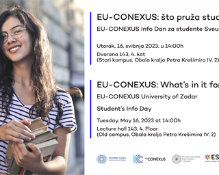 EU-CONEXUS Info dan za studente Sveučilišta u Zadru