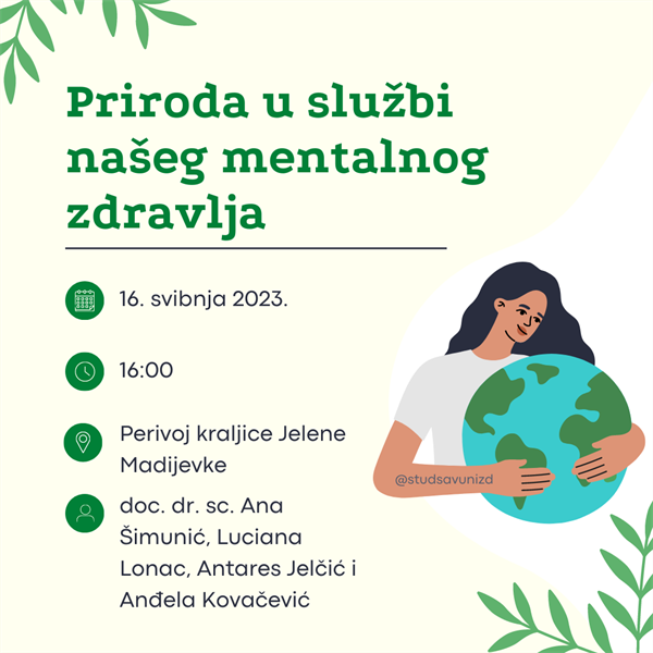 Radionica „Priroda u službi našeg mentalnog zdravlja“