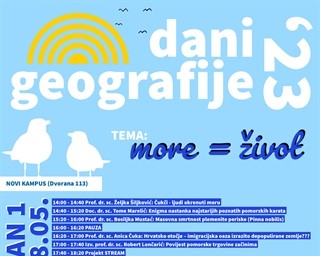 Dani geografije od 18. do 20. svibnja