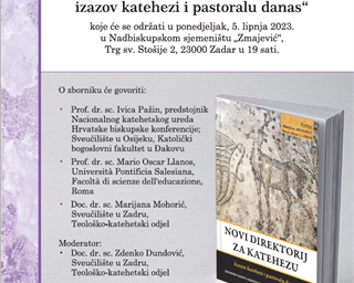 Poziv na predstavljanje zbornika „Novi Direktorij za katehezu: izazov katehezi i pastoralu danas“