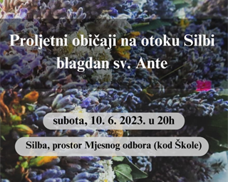 Izložba "Proljetni običaji na otoku Silbi - blagdan sv. Ante"