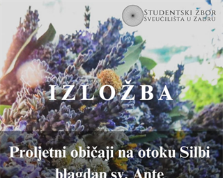 Izložba "Proljetni običaji na otoku Silbi - blagdan sv. Ante"