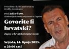 Monodrama "Govorite li hrvatski?" povodom obljetnice osnutka Sveučilišta u Zadru